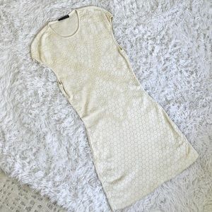 Alexander McQueen Honeycomb Bumblebee Dress Size Small